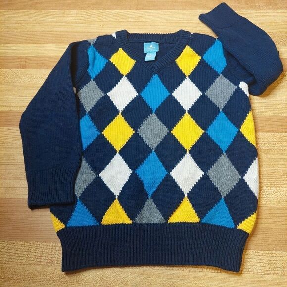 Kids Boys Baby Gap Argyle Sweater - Picture 5 of 7